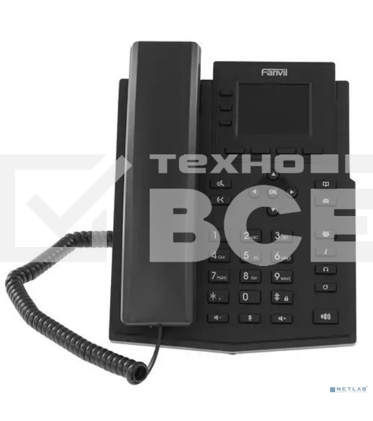 Телефон IP Fanvil X303G черный