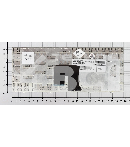 Клавиатура для ноутбука HP Mini 2133 2140 серебристая