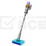 Пылесос вертикальный Dyson V15s Detect Submarine (448798-01) серый, питание от аккумулятора, 240 Вт, уборка влажная/сухая, пылесборник 0,76 л, работа от АКБ max 60 мин., фото2