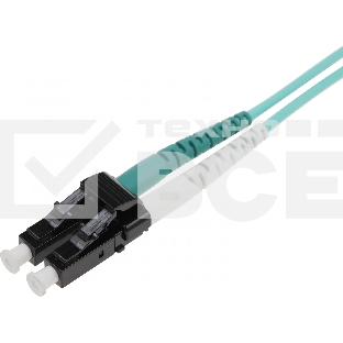 Патч-корд Corning F055702T5Z20003M 2x50/125 OM3 LC дуплекс-SC дуплекс 3м LSZH аквамарин