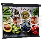 Экран Cactus 187x332см Wallscreen CS-PSW-187X332-BK 16:9 настенно-потолочный рулонный черный, фото2