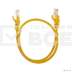 Патч-корд U/UTP, CAT 5e, RJ45-RJ45, 26AWG, ZH нг(А)-HF, желтый, 0, 5м  Rexant, фото2