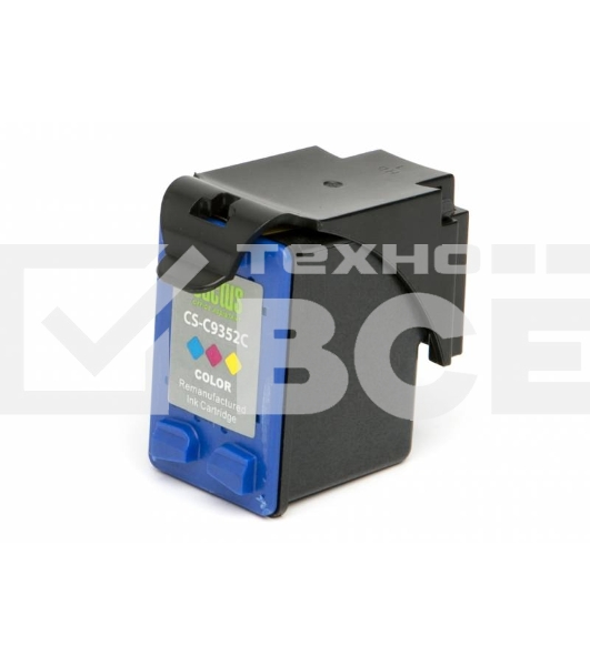 Картридж струйный Cactus CS-C9352C №22XL трехцветный (18 мл.) для HP DJ 3920/3940/D1360/D1460/D1470/D1560/D2330/D2360