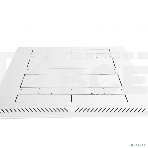 Шкаф коммутационный ЦМО (ШТК-М-24.6.6-3ААА) напольный 24U 600x600 мм пер. дв. металл 2 бок. пан. металл 700 кг серый 455 мм 55 кг 1245 мм, фото2