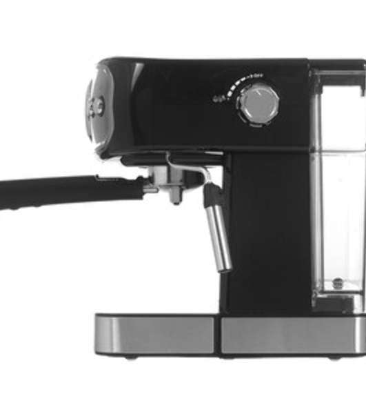 Кофеварка рожковая Ufesa CE7244 BRESCIA черный/серебристый, исп. кофе - молотый, 1.5 л, 850 Вт, 20 бар
