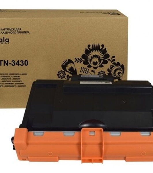 Картридж GalaPrint GP-TN-3430 для принтеров Brother DCP-L5500DN/DCP-L6600DW/HL-L5000D/HL-L5100DN/HL-L5100DNT/HL-L5200DW/HL-L5200DWT/HL-L6250DN/HL-L6300DW/HL-L6300DWT/HL-L6400DW/HL-L6400DWT/MFC-L5700DN/MFC-L5750DW/MFC-L6800DW/MFC-L6800DWT/MFC-L6900DW/MFC-L6900DWT 3000 копий
