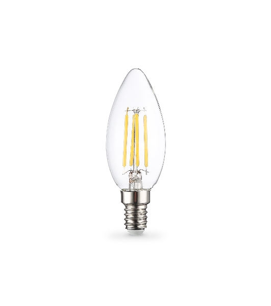 Лампа светодиодная 351514 Filament LED C35 15W E14 4000K 220-240V