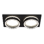 Светильник Ambrella light TN52424/2 BK/FR черный/белый матовый GX53 max 12W 210*105*45, фото9