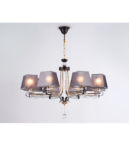 Светильник Ambrella light TR4618/8 CF/FGD кофе/золото E27/8 max 40W D760*810
