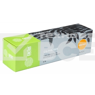 Картридж лазерный Cactus 106R01526 CS-PH6700X черный (18000 стр.) для Phaser 6700