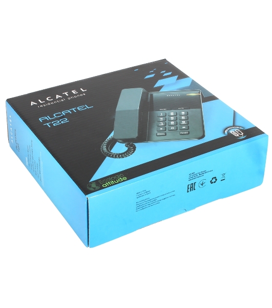 Телефон Alcatel T22 черный