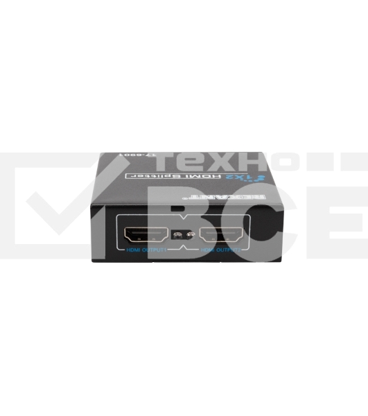 Делитель гнездо HDMI на 2 гнезда HDMI, металл  Rexant