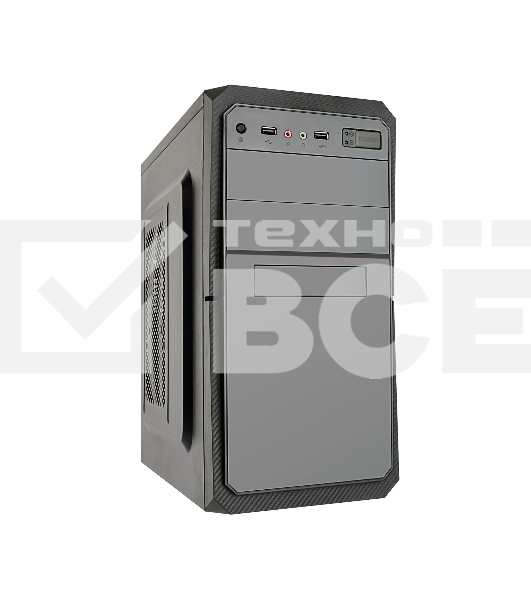 Компьютерный корпус Exegate EX284023RUS Minitower BA-202 Black, mATX, <AA500, 80mm>, 2*USB, Audio
