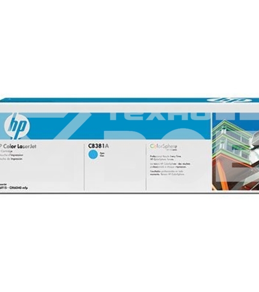Картридж лазерный HP CB381A голубой Color LJ CP6015/CM6030mfp/CM6040mfp (21000стр.)