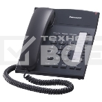Телефон проводной Panasonic KX-TS2382RUB черный индикатор вызова,повторный набор последнего номера,4 уровня громкости звонка, фото3