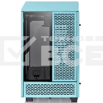 Корпус Thermaltake The Tower 100 Turquoise черный без БП miniITX 1x120mm 3x140mm 2xUSB3.0 audio bott PSU, фото5