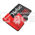 Флеш карта MicroSD card Netac P500 Extreme Pro 128GB, retail version w/o SD adapter, фото2