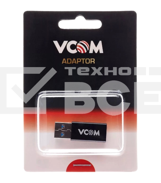Адаптер VCOM USB3.0 TypeC (F) <-->USB3.0 (M) <CA436M>
