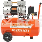 Компрессор Patriot поршневой безмасляный WO 24-260S , 260 л/мин, 8 бар, 1500 Вт, 24 л, быстросъемный 1/4