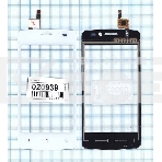 Сенсорное стекло (тачскрин) для Fly FS403 Cumulus 1, белое, фото3