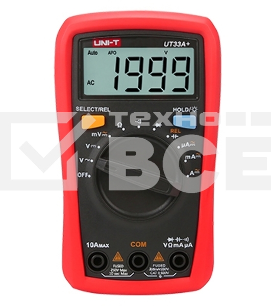 Портативный мультиметр UNI-T UT33A+