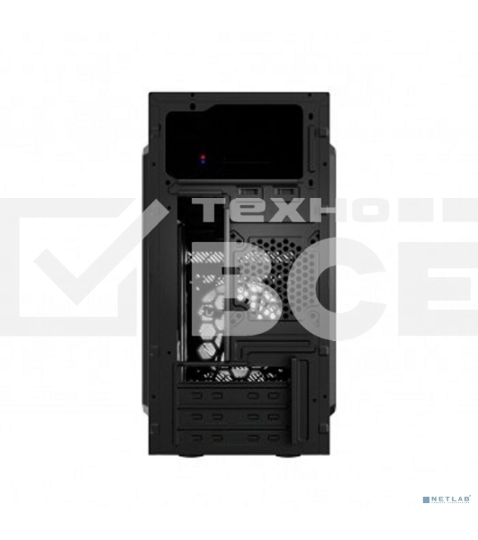Компьютерный корпус mATX Minitower RD850, c БП PSU-ATX450-12EC, 2*USB 2.0, HD Audio+Mic, Black CBR PCC-MATX-RD850-450W