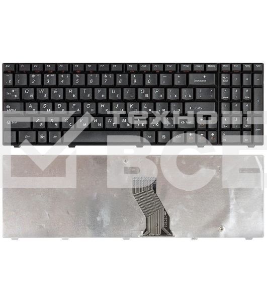 Клавиатура для ноутбука Lenovo IdeaPad U550 черная