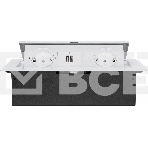 Розетка Cactus CS-SOCKET-EU/USBA-WH для столешницы белый, фото5