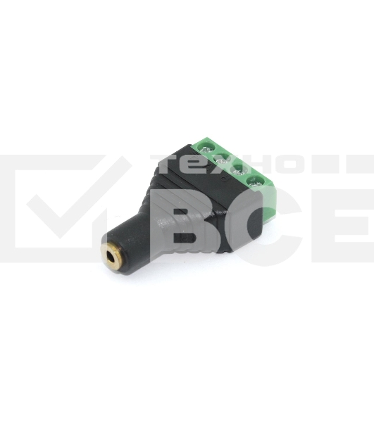 Сборный разъем microJack 2.5 мм 3 канала