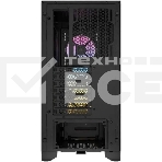 Корпус без блока питания Corsair 3000D RGB Airflow, Midi-Tower, TG, 3x120mm RGB, 2xUSB-A 3.2, E-ATX, ATX, mATX, mITX Black, фото9