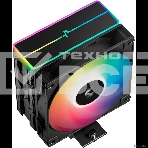 Кулер для процессора DEEPCOOL AG400 BK ARGB V2 черный 120мм алюминий+медь 2100rpm 31.6db 4-pin 220W 154мм, фото3