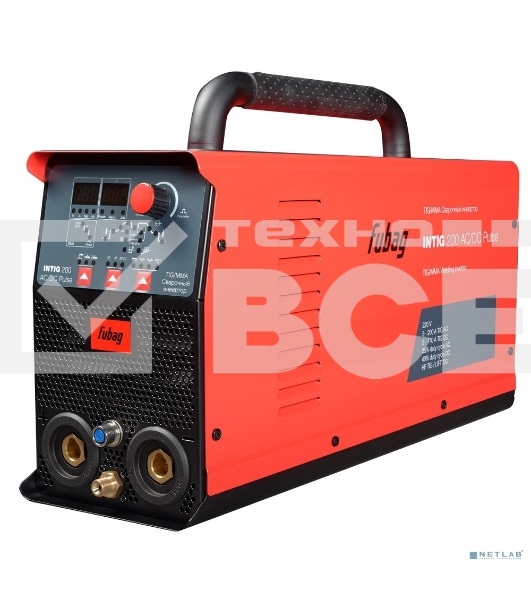 Инвертор сварочный FUBAG INTIG 200 AC/DC PULSE 31412 + горелка FB TIG 26 5P 4m Up&Down 38459 31412.1