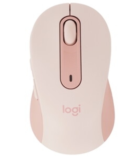 Мышь беспроводная Logitech Signature M650 розовый, 4000 dpi, радиоканал, Bluetooth, USB, кнопки - 5