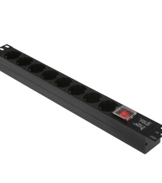 Блок распределения питания Sysmatrix PD 0802.000 гор.размещ. 8xSchuko базовые 16A C14