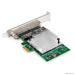 Сетевой адаптер ExeGate EXE-564 (PCI-E x1 v2.0, 4xRJ45, UTP 10/100/1000Mbps, Realtek Chipset RTL8111H+ASM1184e), фото9
