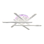 Потолочный светодиодный светильник FA8907 WH/CH белый/хром 135W 3000K-6400K+RGB 800*770*160 (ПДУ РАДИО 2.4G), фото7