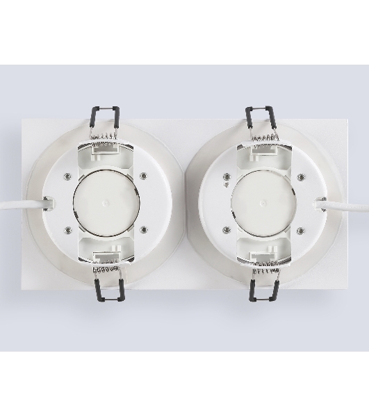 Светильник Ambrella light TN6741/2 WH белый IP44 GX53/2 210*110*57