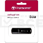Флеш диск Transcend 8Gb Jetflash 350 TS8GJF350 USB2.0 черный, фото4