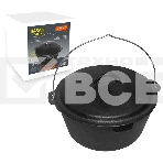 Казан MALLONY KС-31 д. 31 см (985047) (Казан чугунный KС-31, диам. 31 см, объем 6 л.), фото 1