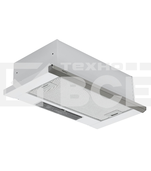 Вытяжка Krona Kamilla slim 600 inox (2 мотора)