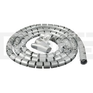 Кабельный органайзер Buro BHP CG252S Spiral Hose 25x2000мм Silver