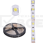 Лента LED 5 м 12 В 5050 6500 К IP23 60 LED/м для БП с клеммами LAMPER, фото 1