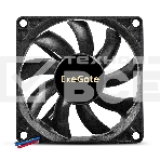 Вентилятор для корпуса ExeGate ExtraPower EP08015S2P черный, 80 мм, 2500 об/мин, 25.5 дБ, 2 pin, фото4