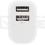 Сетевое зарядное устройство Buro BUWH1 15.5W 3.1A 2xUSB универсальное белый, фото4