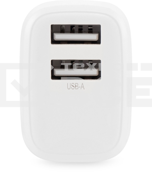 Сетевое зарядное устройство Buro BUWH1 15.5W 3.1A 2xUSB универсальное белый
