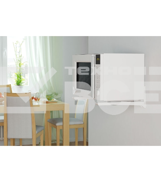 Кронштейн для СВЧ Holder MWS-2003 белый макс.40кг настенный фиксированный