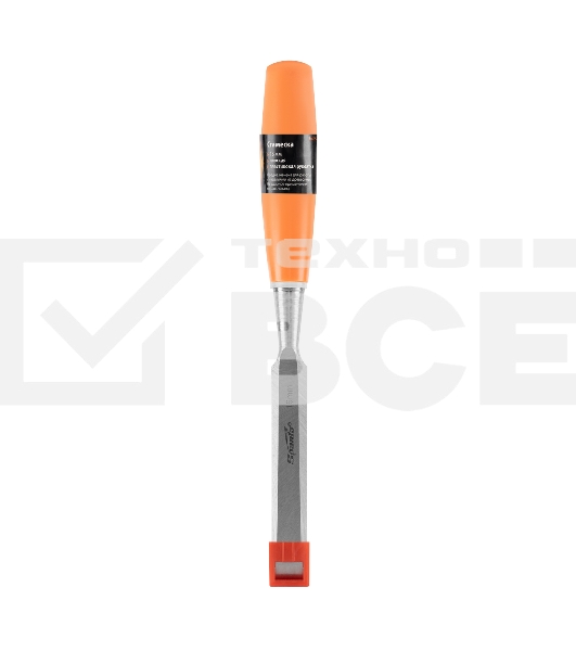 Стамеска Sparta 16 мм, плоская, пластиковая рукоятка