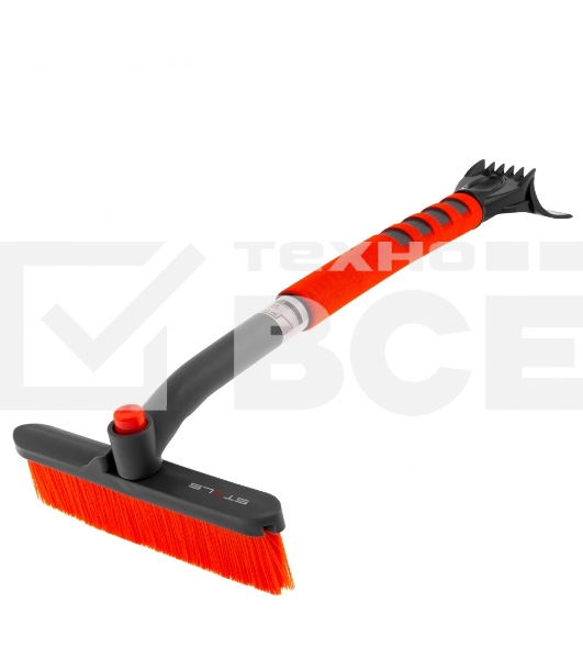 Щетка-сметка для снега со скребком, поворотная голова, 510 мм Stels