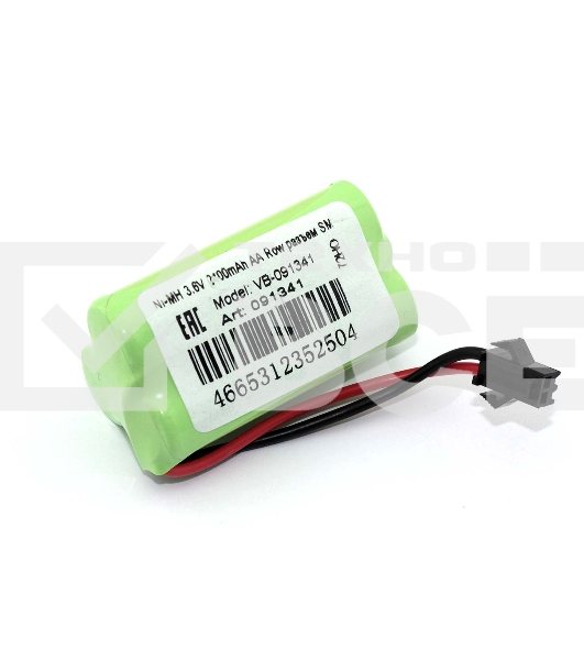 Портативный аккумулятор Ni-MH 3.6V 2400mAh AA Row разъем SM