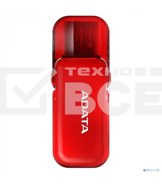 Флеш диск 32GB ADATA UV240, USB 2.0, Красный